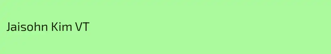 Jaisohn Kim VT